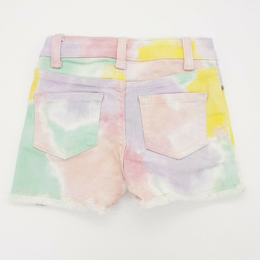 Tie Dye Jean Shorts Super Stretch with Adjustable Waist by Cat & Jack* - Picture 4 of 4